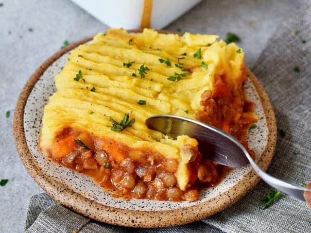 Potato Cottage Pie with Vegetables