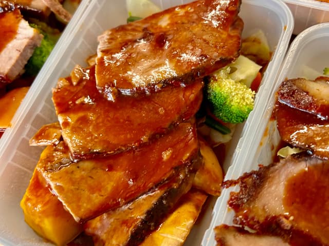 Slow Cooked BBQ Brisket Complete Meal Regular