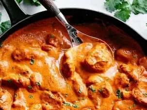 Finger Lickin' Butter Chicken w Basmati Rice