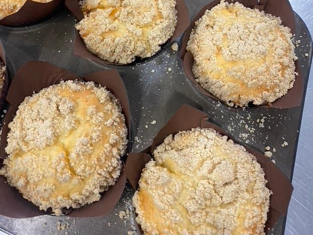 Apple Crumble Muffin