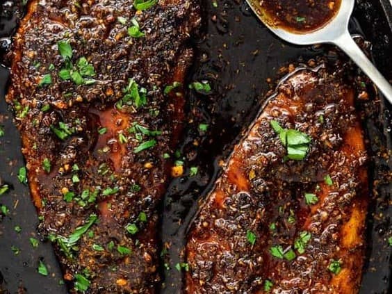 HONEY BLACKENED BARRAMUNDI