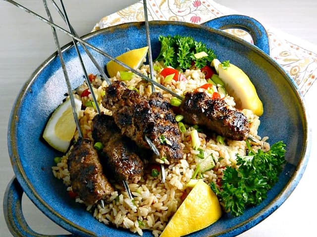 SATAY LAMB KEBABS