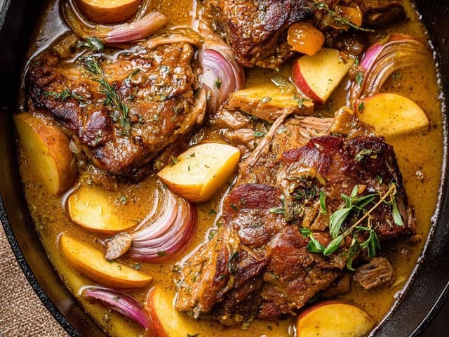 APPLE CIDER PORK MEDALLIONS