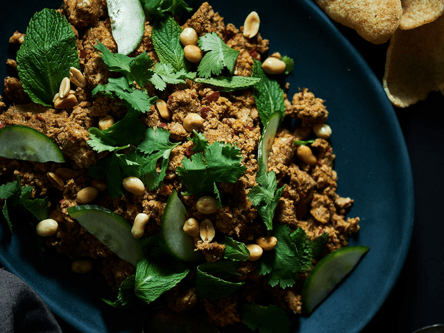Thai Pork, Chilli & Basil Stir-Fry with Rice