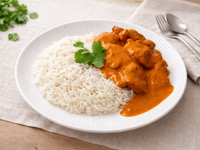 Butter Chicken with Rice
