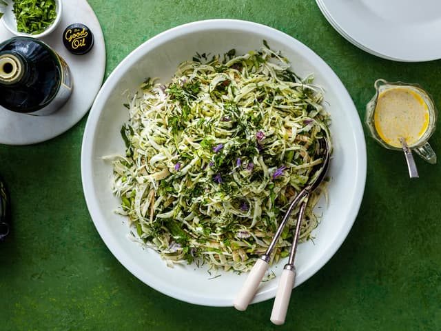 Green Goddess Slaw