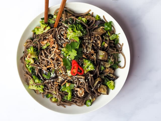 Soba Noodle Salad