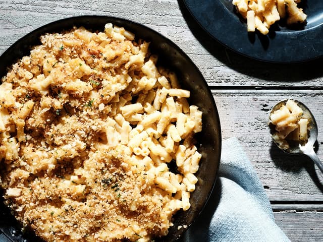 three cheese mac n' cheese