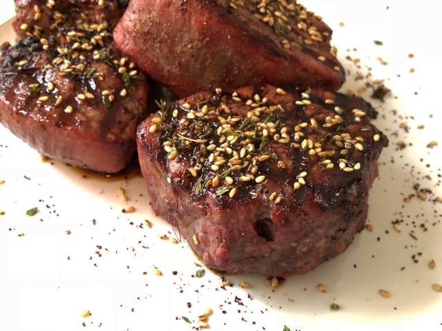 ZA’ATAR SEARED STEAK