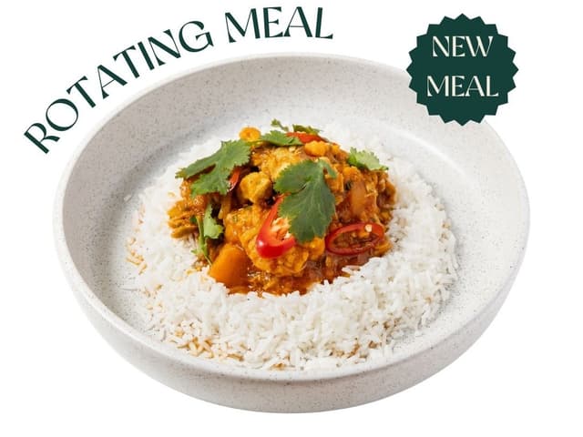 Chicken Madras with Jasmine Rice