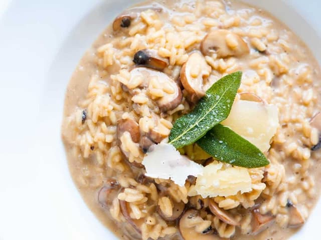 Mushroom Risotto