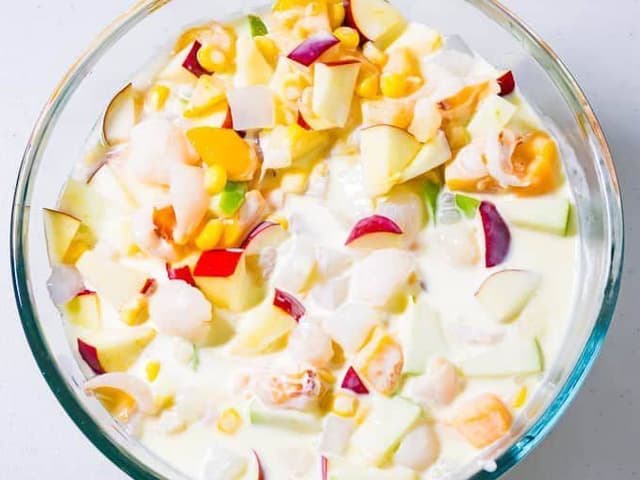 Fruit salad (Pinoy style) - FROZEN