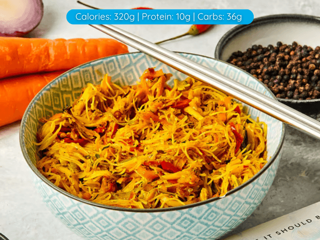 Singapore Noodles (Vegan)