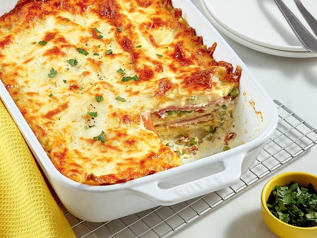 Chicken Carbonara Lasagne