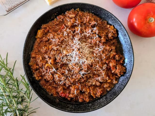 Veggie Loaded Bolognese Sauce