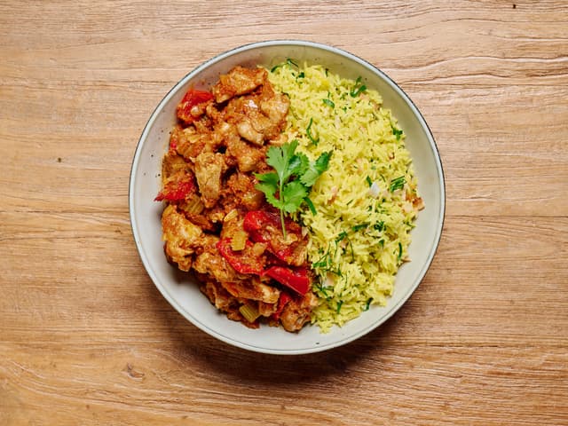 Chicken Doro Wat with Pilau Rice