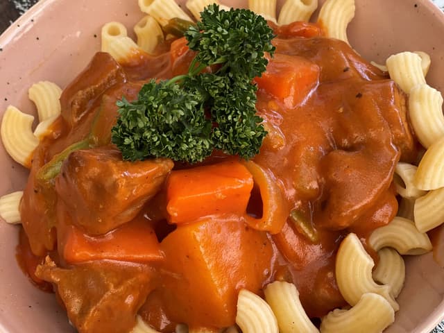 Lamb Hotpot with Pasta