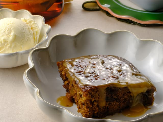 Sticky Date with Caramel Sauce