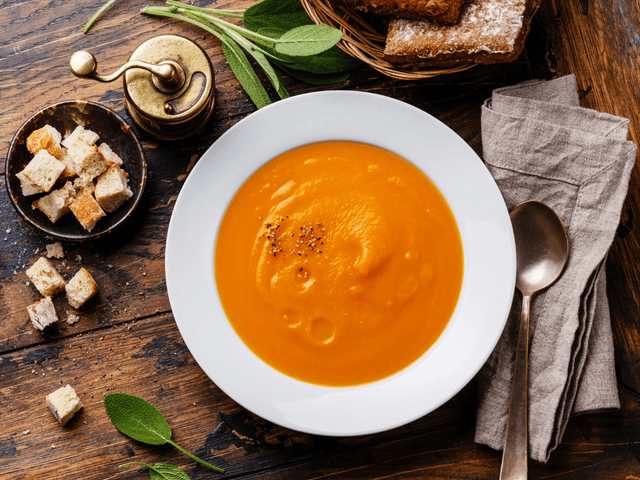 Roast Pumpkin & Sage Soup