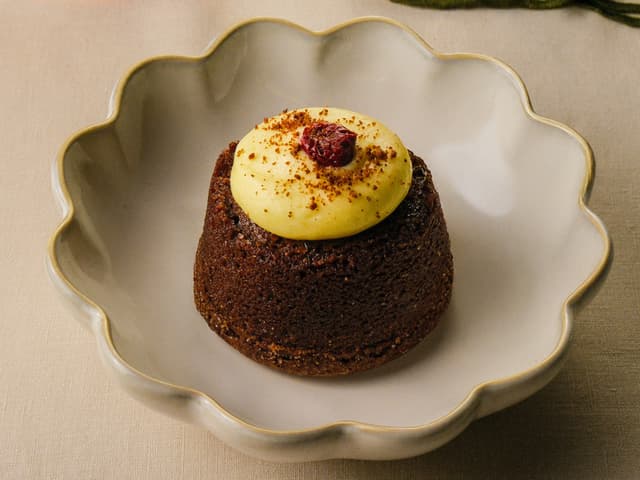 Dark Chocolate & Sour Cherry Cake