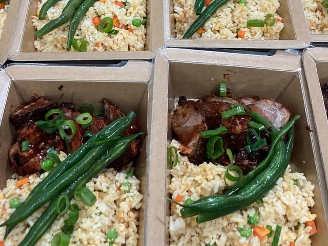 Chinese Style BBQ Pork & Rice