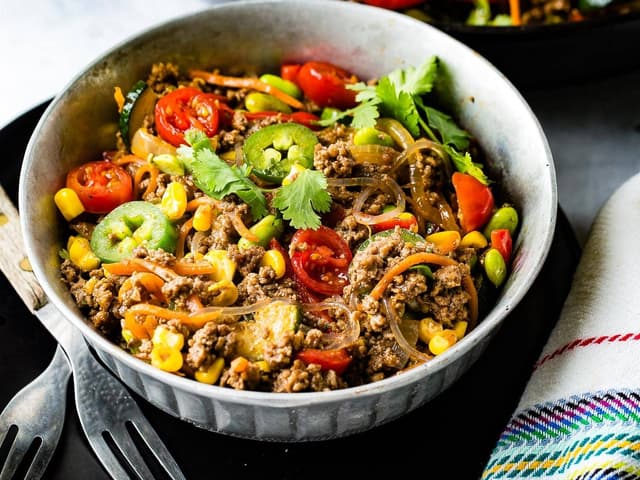 TACO LAMB STIR FRY