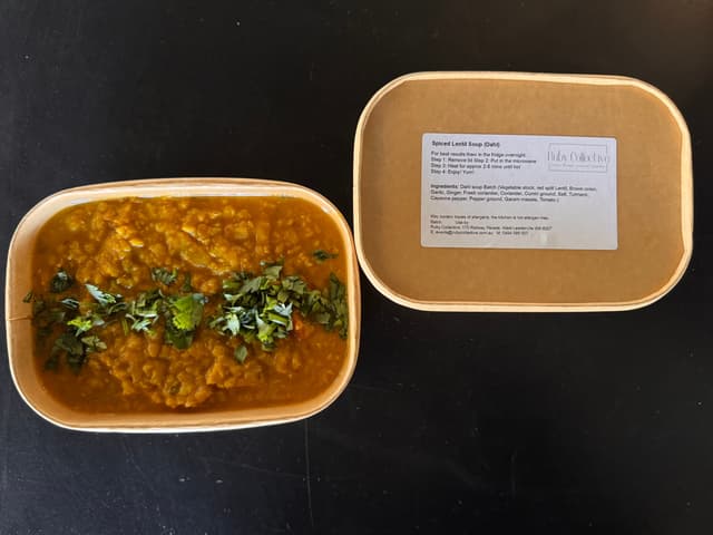 Spiced Lentil Soup (Dahl)