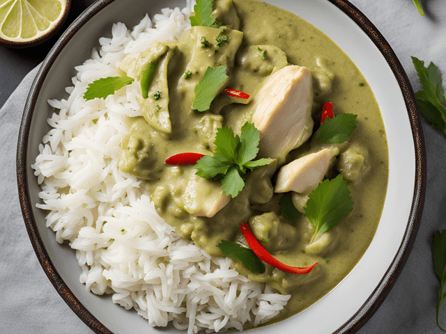Thai Green Chicken Curry Gluten Free