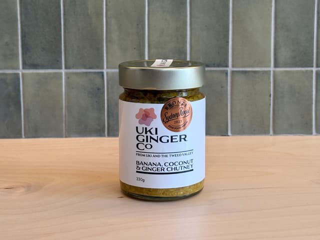 Banana, Coconut & Ginger Chutney