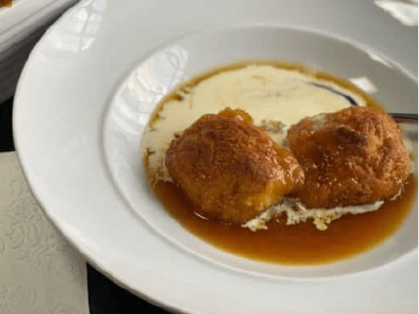 Golden Syrup Dumplings - two