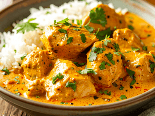 Satay Chicken Curry w/ Rice