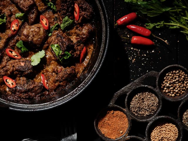 beef & coconut rendang