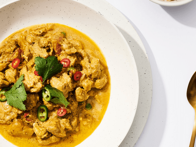 Butter Chicken Curry with Rice