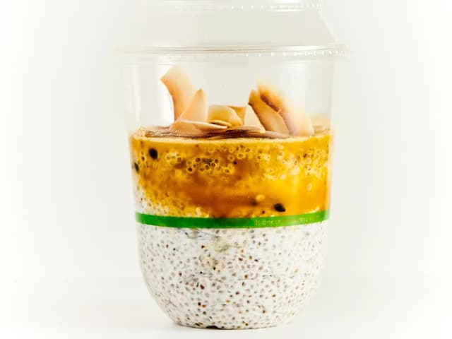 Seasonal Fruit & Coconut Chia Pudding