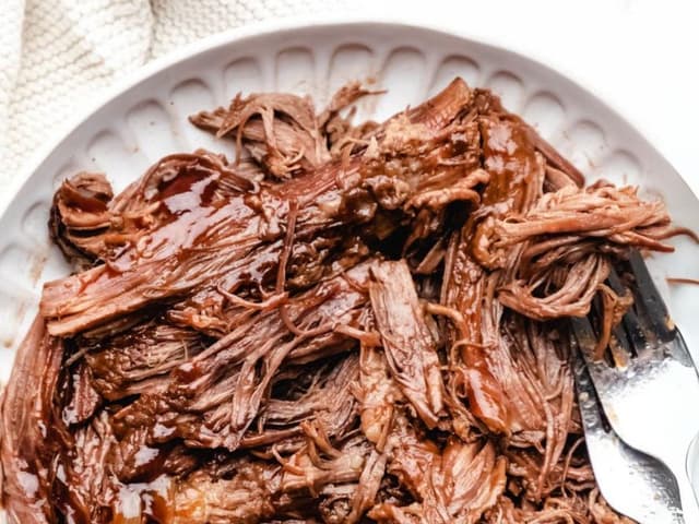 Slow Cooked Pulled Beef