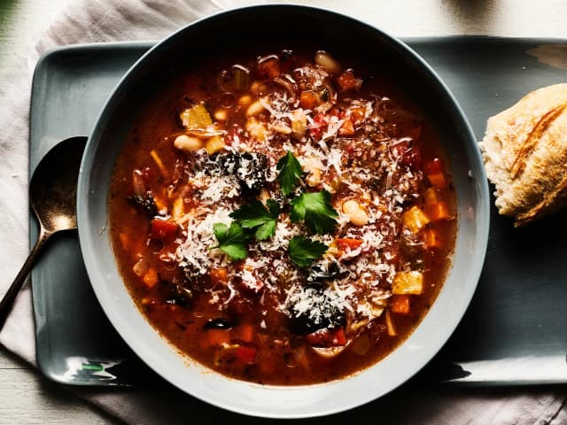 'Mini Me' Classic Minestrone Soup