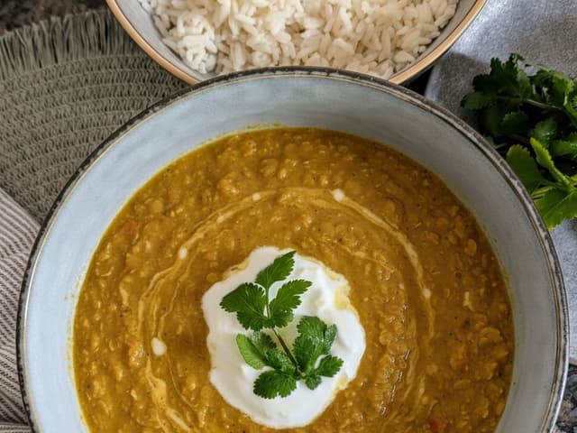 Red Lentil Dahl-ing