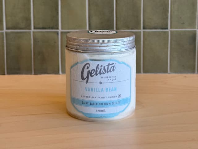 Gelista Vanilla Bean Gelato 570ml