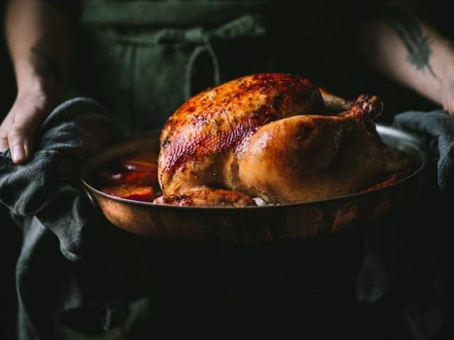 Truffle Roasted Chicken with Gravy