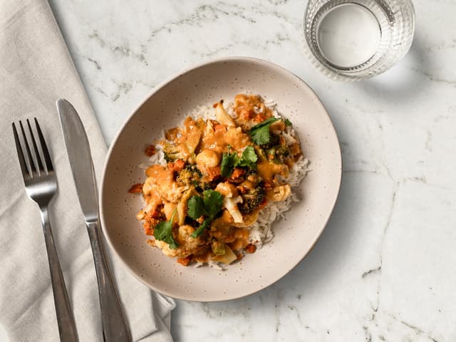 Chicken Satay & Rice FROZEN