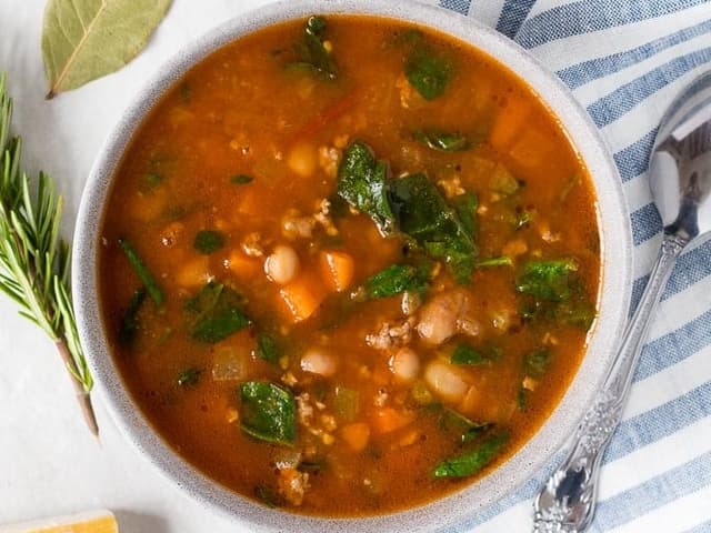 Lamb & White Bean Soup
