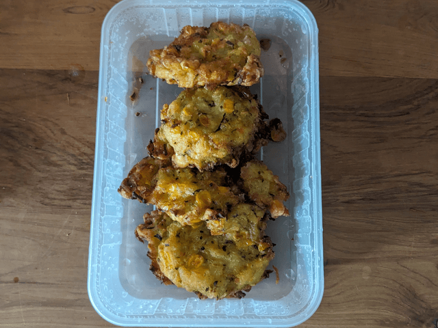 Zucchini & Sweet Corn Fritters