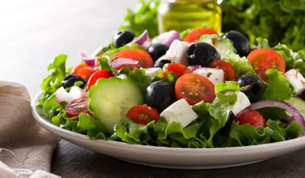Greek Salad w/ Grilled Chicken