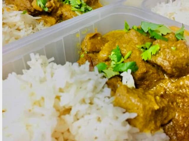 Beef Korma with Steamed Rice FODMAP
