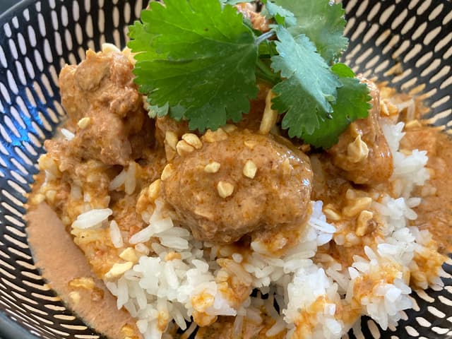 Thai Pork & Peanut Curry