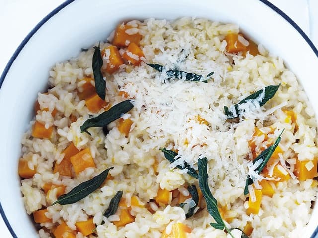 Pumpkin & Sage Risotto