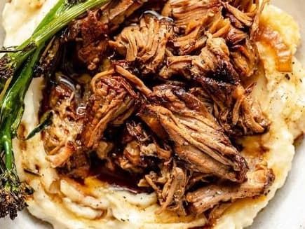 HOISIN + BALSAMIC PULLED LAMB