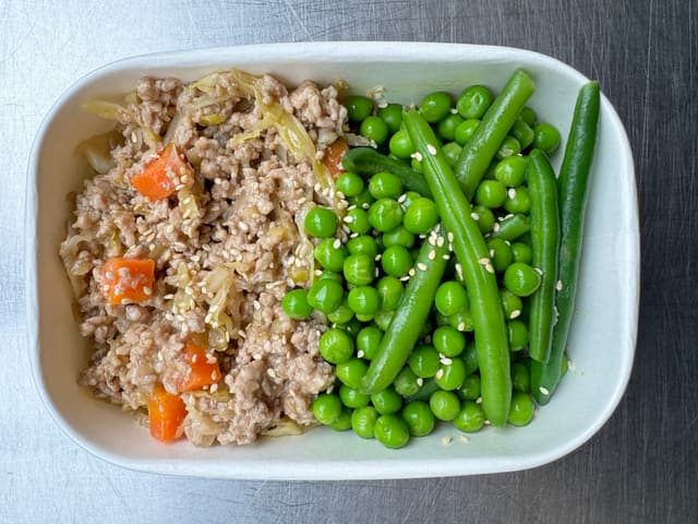 Pork, Cabbage, and Sesame Stir Fry
