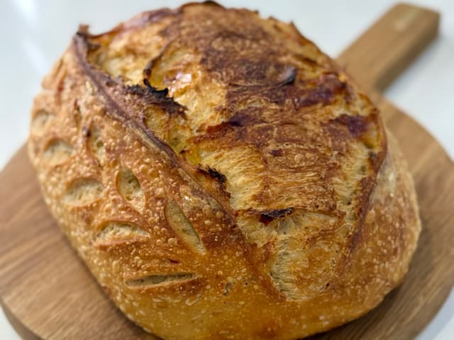 Sweet Heat Brie Sourdough