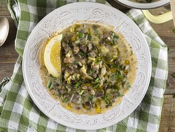 Greek Lemon & Lamb Soup